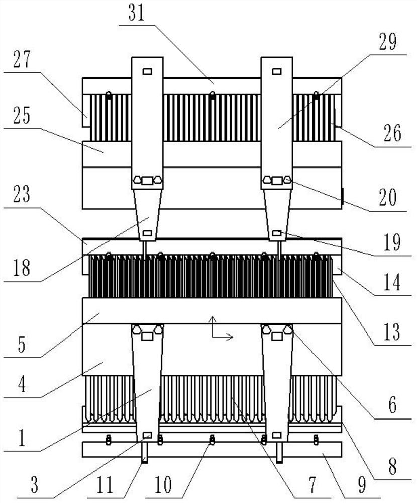 Desulfurization wet flue gas combined deep purification device