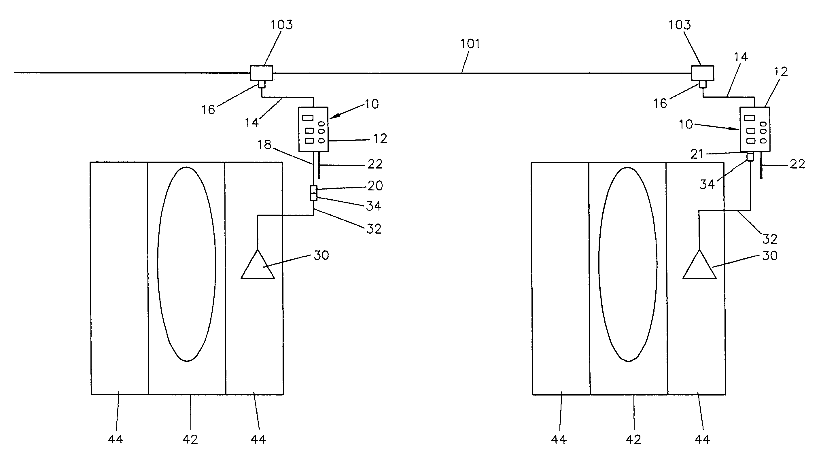 Power control system for heating devices and method of providing a heated microenvironment within a larger environment