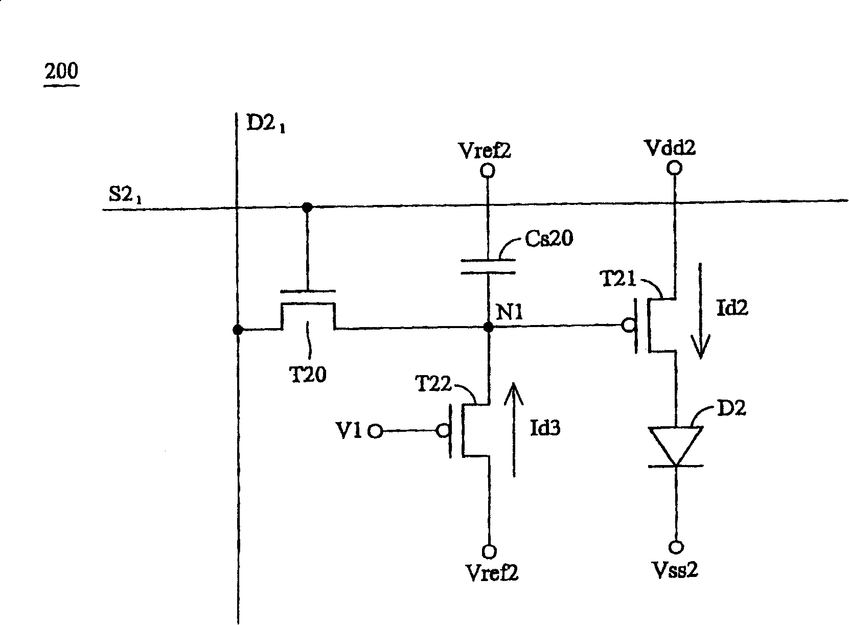 Display array and display panel