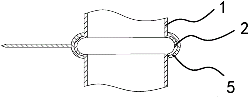 A large-diameter stainless steel thin-walled tube