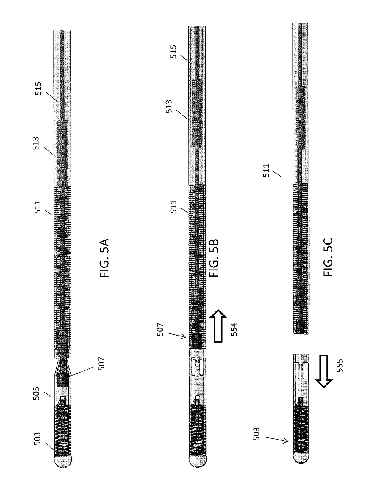 Mechanical embolization delivery apparatus and methods