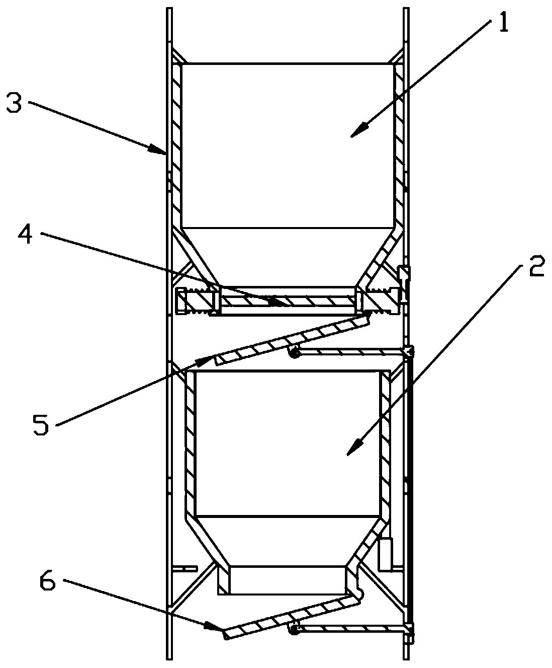 Novel batching hopper