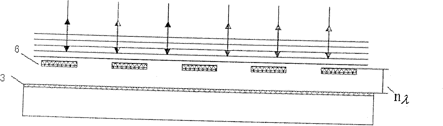 Bridge type grating light modulator and array thereof