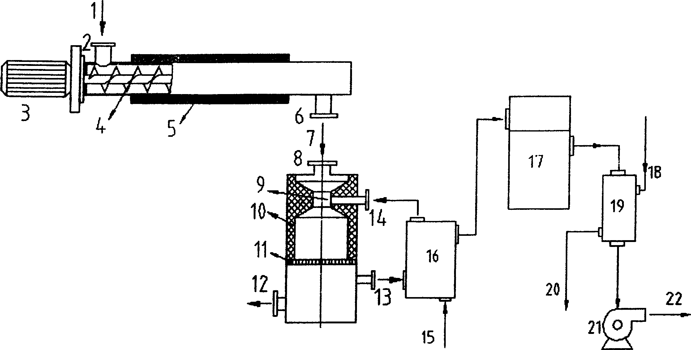Low-tar biomass gasifying method and apparatus