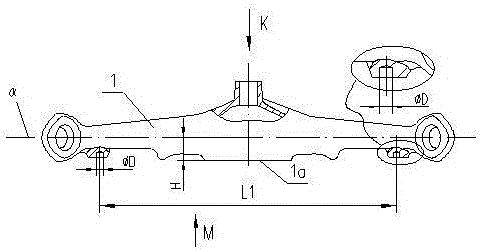 Cleaning and conveying trolley for multiple varieties of face pin positioning axle housing components