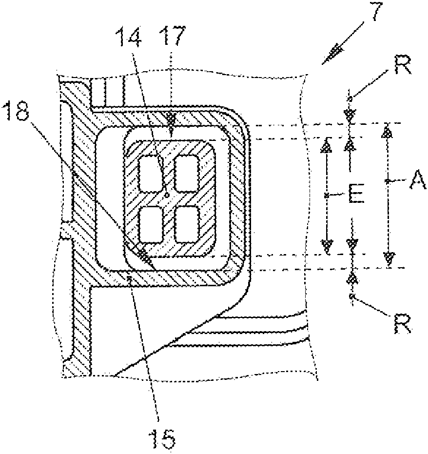 Cooling device for a motor vehicle