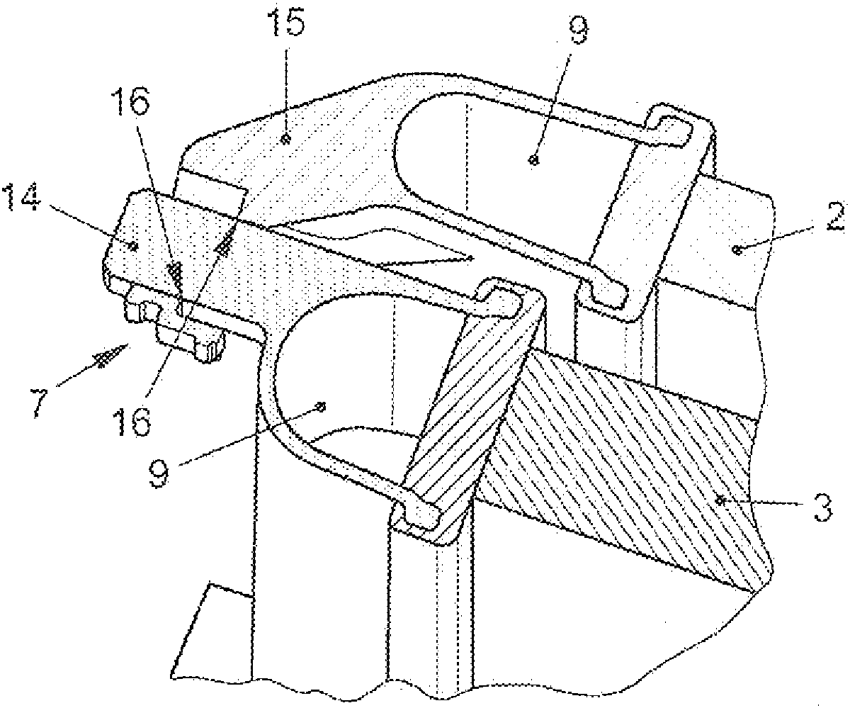 Cooling device for a motor vehicle