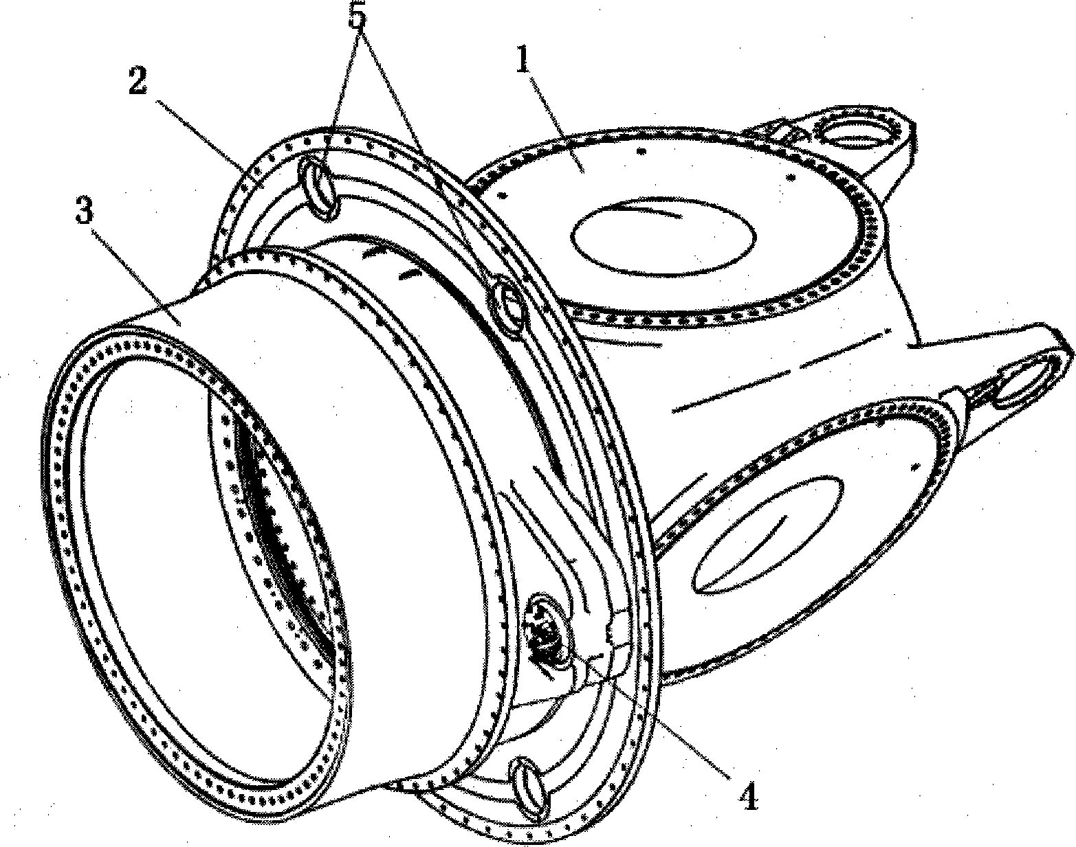 Fan impellor locking device and wind-driven power generator set
