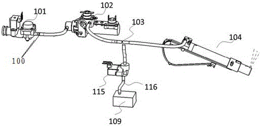 Cleaning device and method for intelligent closestool