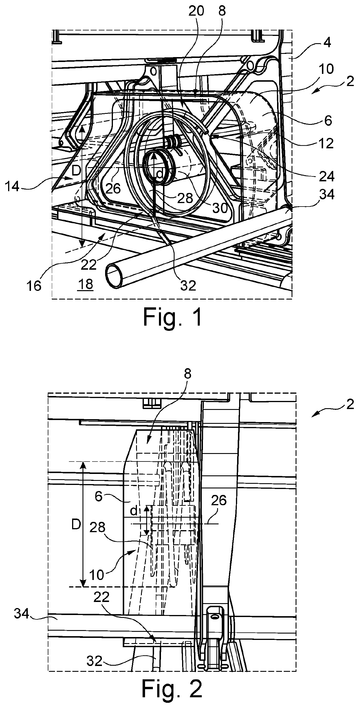 Connection system for electrically connecting a fixture in a vehicle