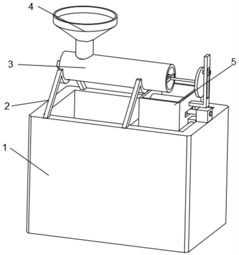 Multi-raw-material mixing device for producing various feeds and mixing process of multi-raw-material mixing device