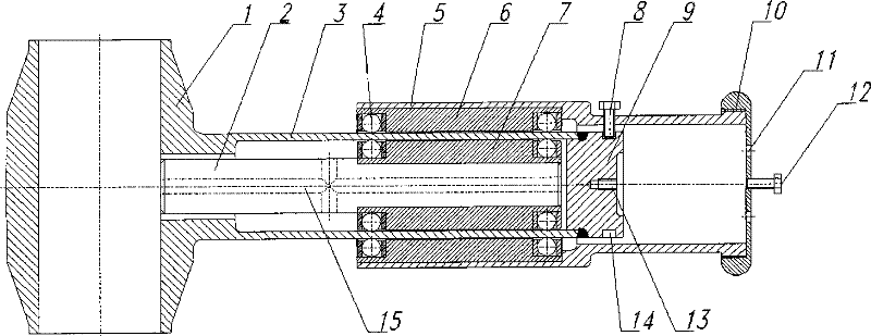 Pebble bed high temperature pile ball flow pipeline locker