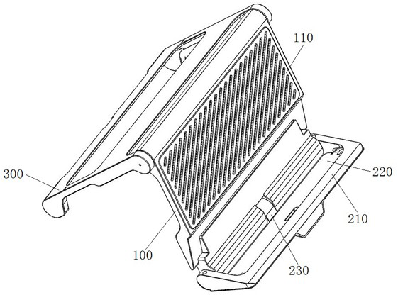 Intelligent reading stand and use method