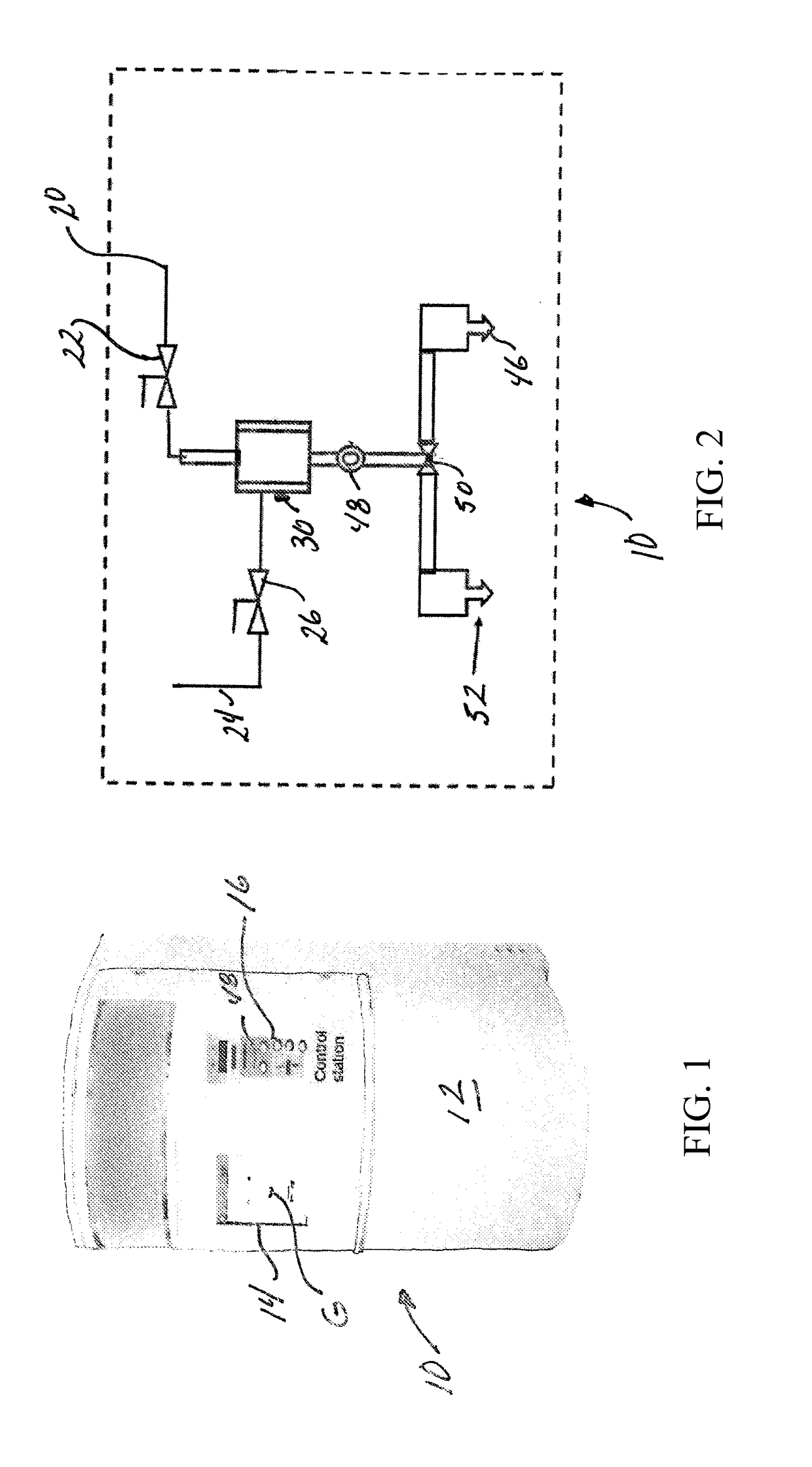 Method and device for oxygenating drinking water