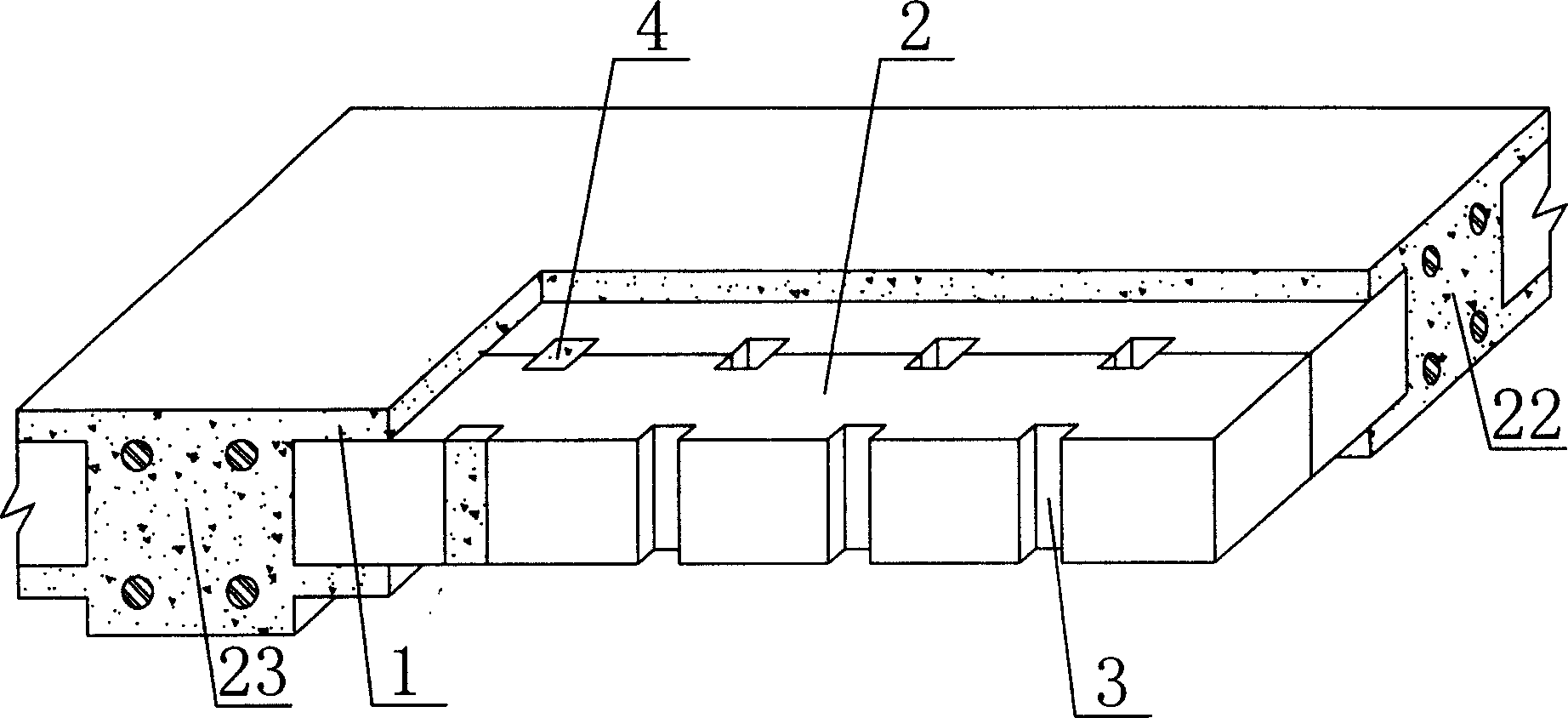 Cast-in-situs concrete board