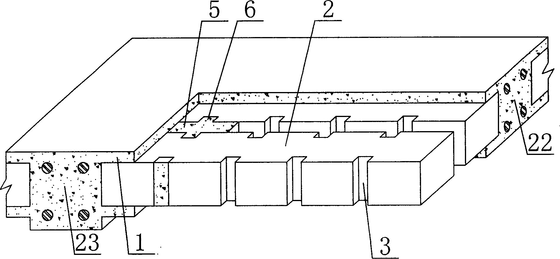 Cast-in-situs concrete board