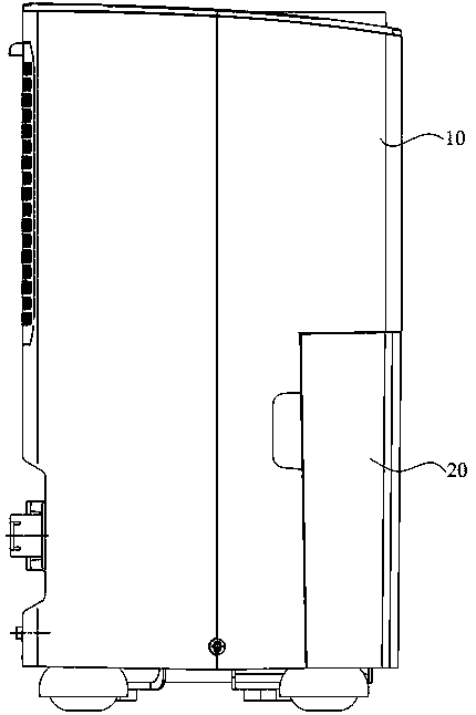 Dehumidifier capable of automatically draining water