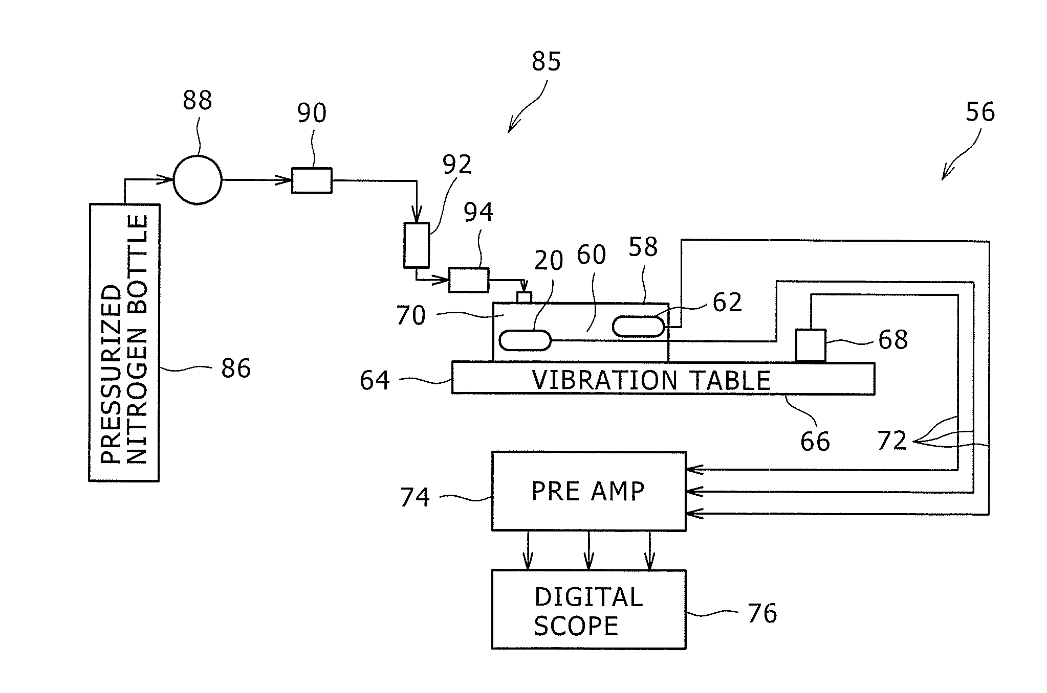 Method and apparatus for measuring a hydrophone parameter