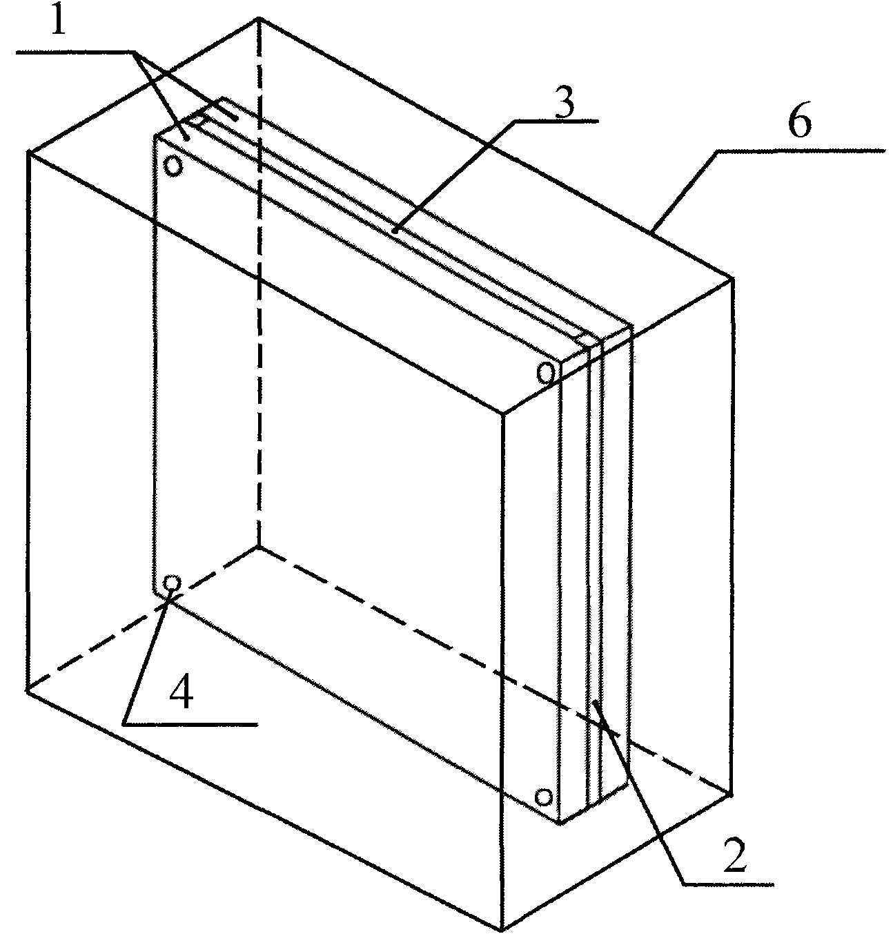 Liquid crystal based broadband negative refractive index device with adjustable temperature and production method thereof