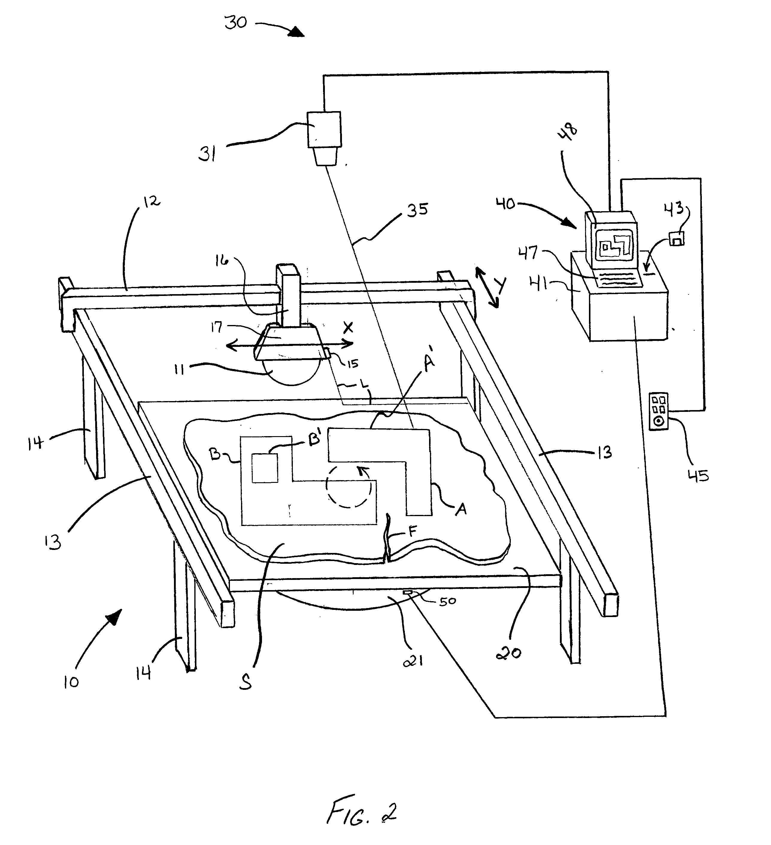 Systems and methods for displaying images and processing work pieces
