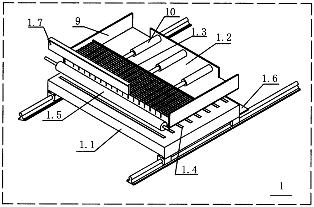 Silkworm Coil Automatic Weaving Frame Device