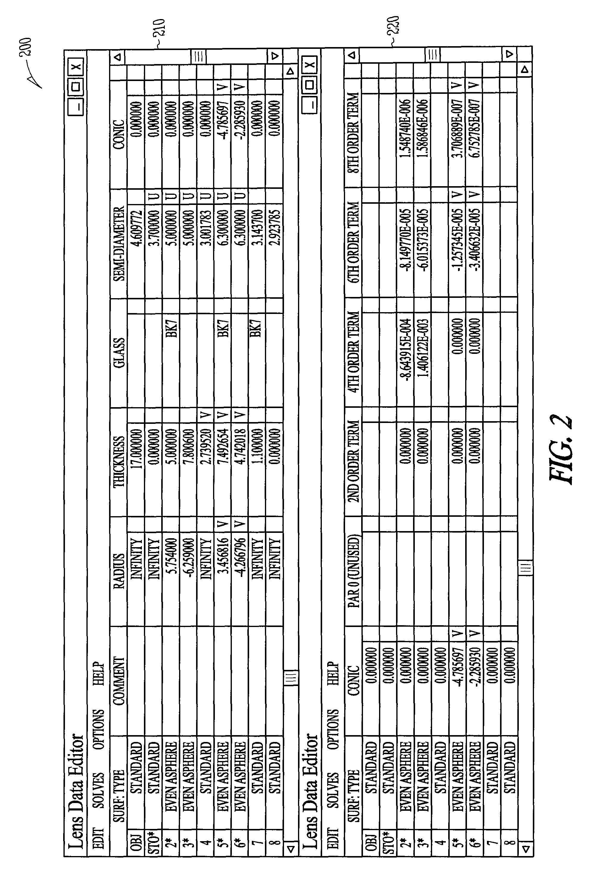 Optical device for dispersing light