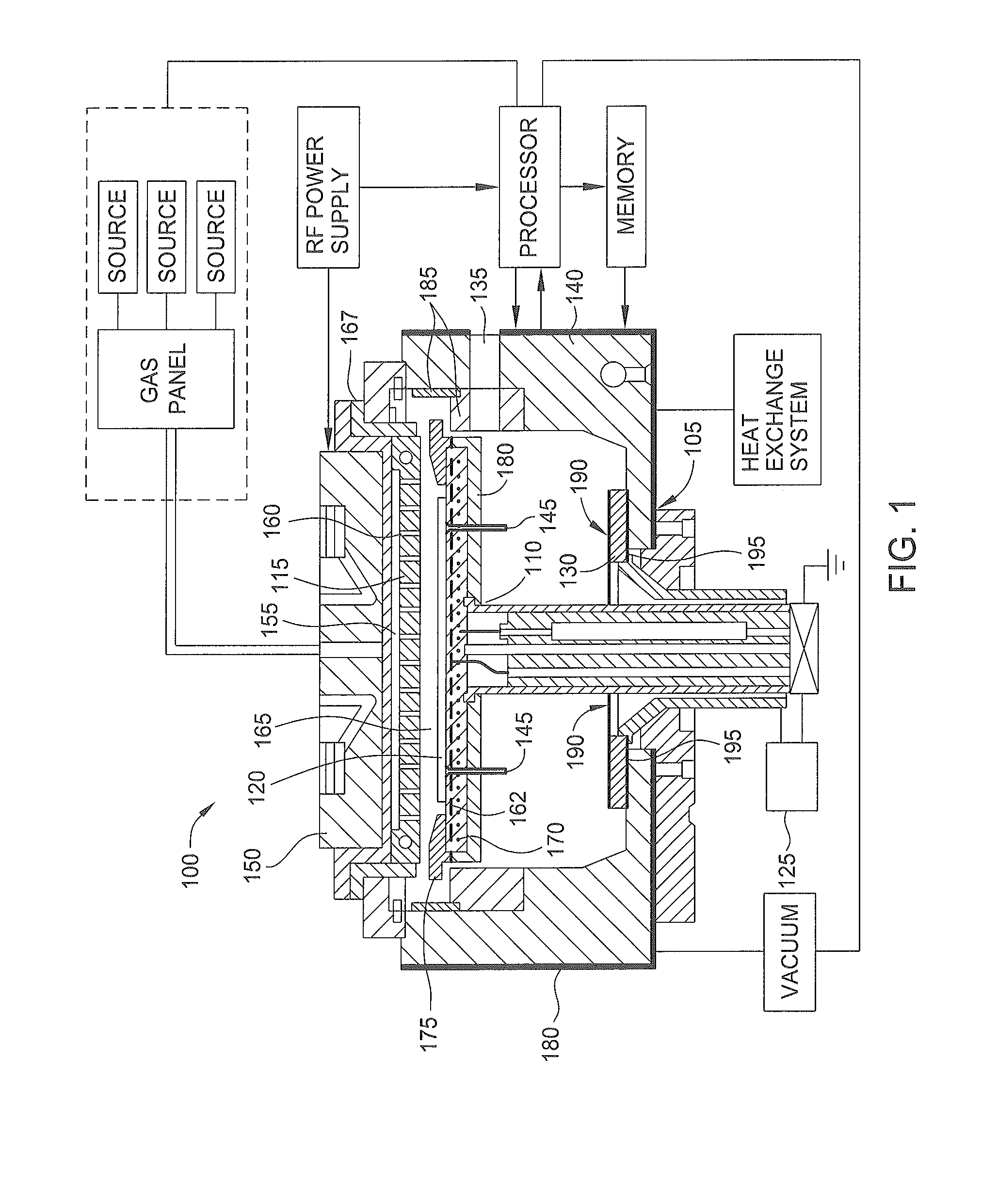 Thermal radiation barrier for substrate processing chamber components