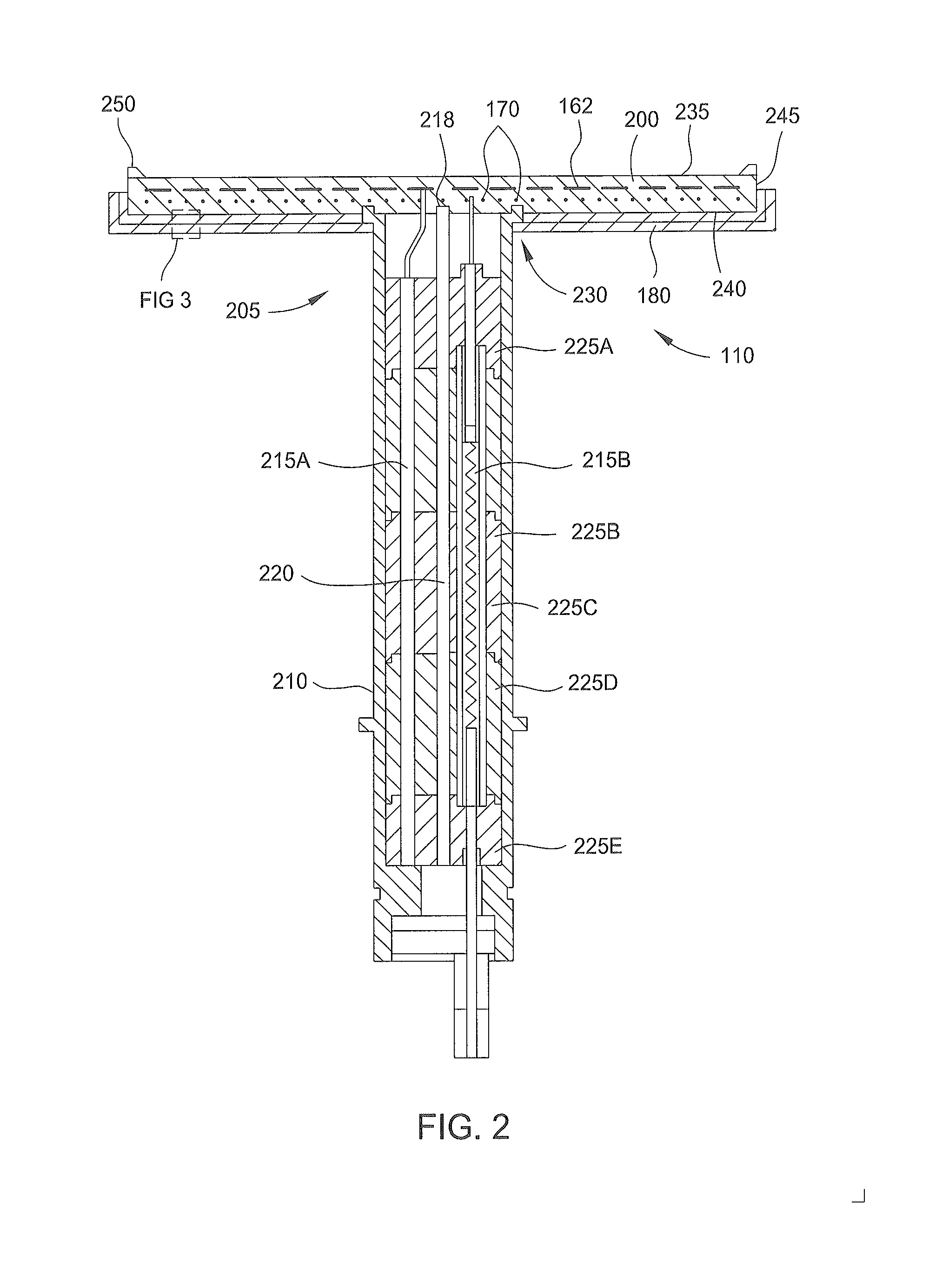 Thermal radiation barrier for substrate processing chamber components