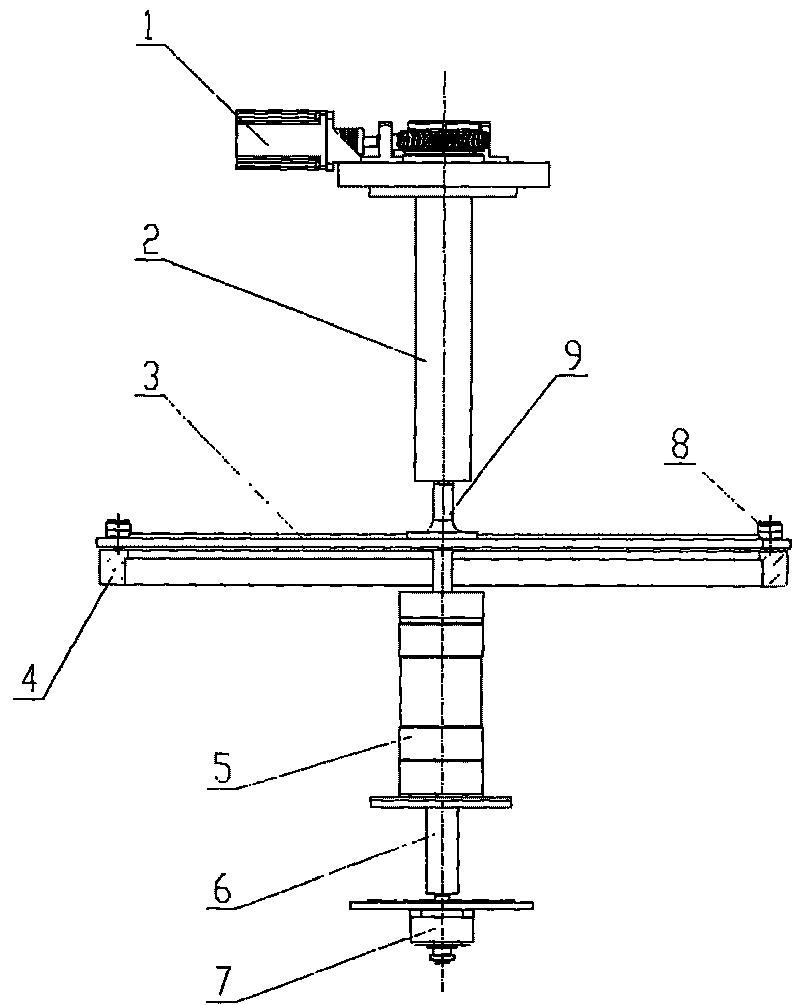 Device for measuring magnetic field of cyclotron