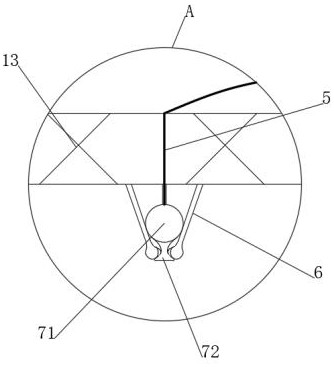 High-efficiency ball picking device for badminton training and method for picking up balls