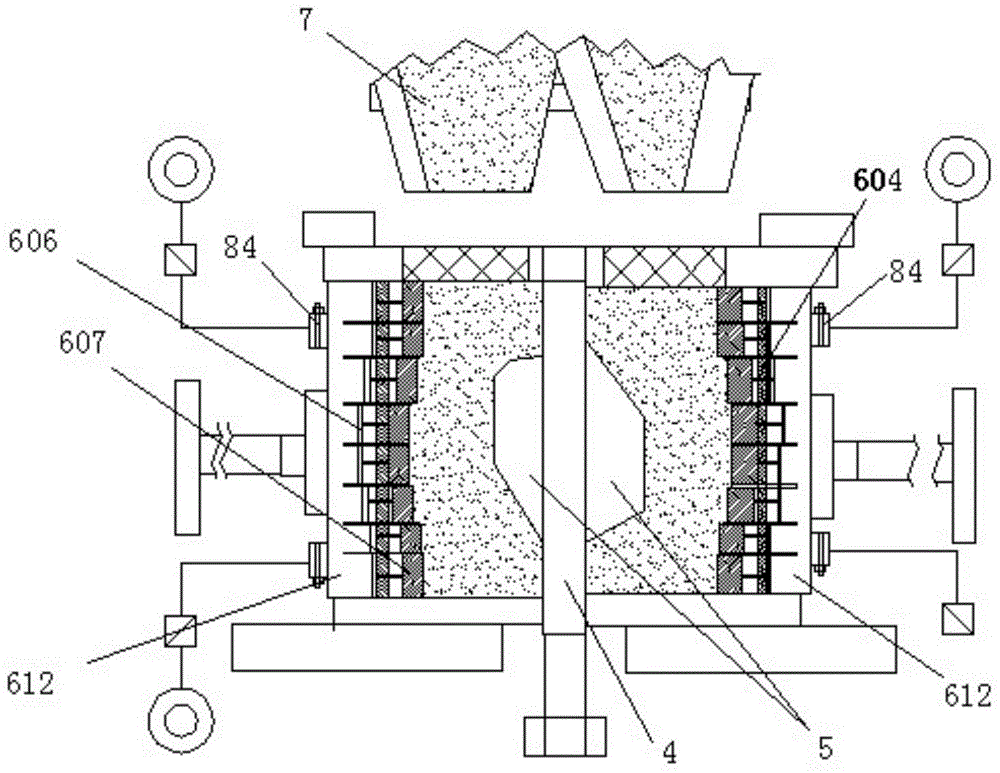 Transformation impact case-free tightly molding device and method for molding by using same