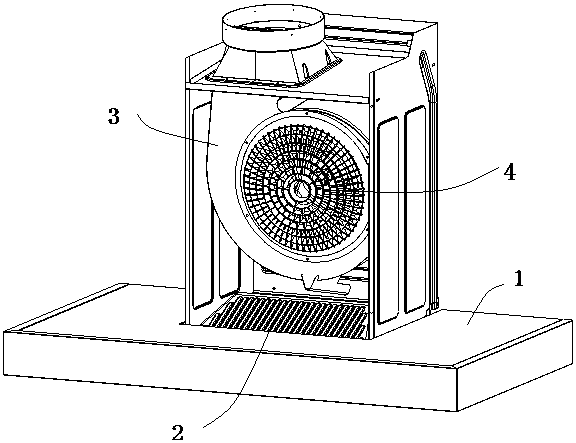 Range hood and fan assembly thereof
