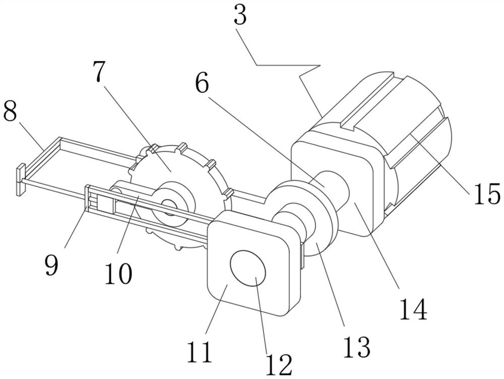 Periodic motion control structure