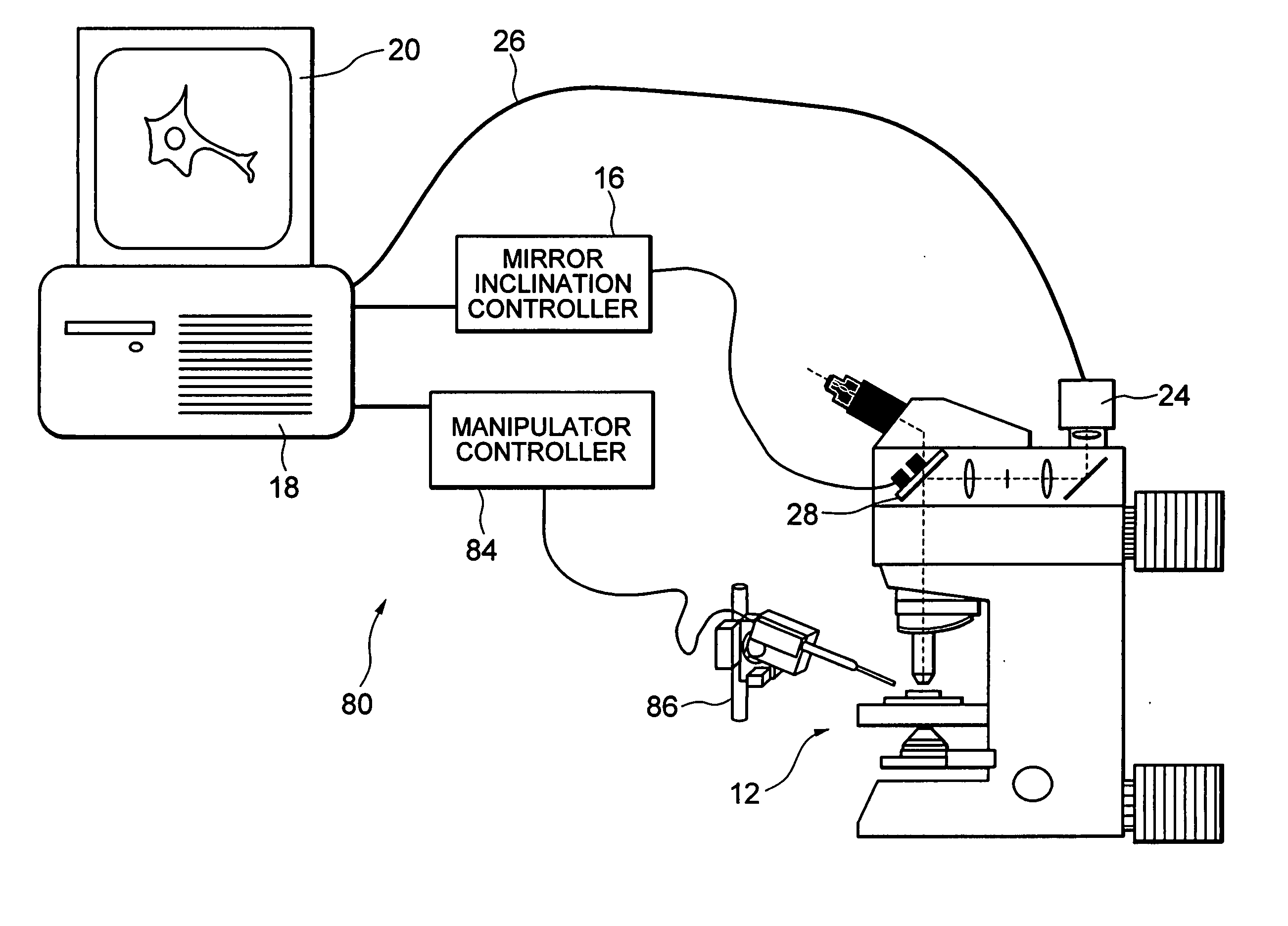Microscope optical system, microscope, and virtual slide forming system