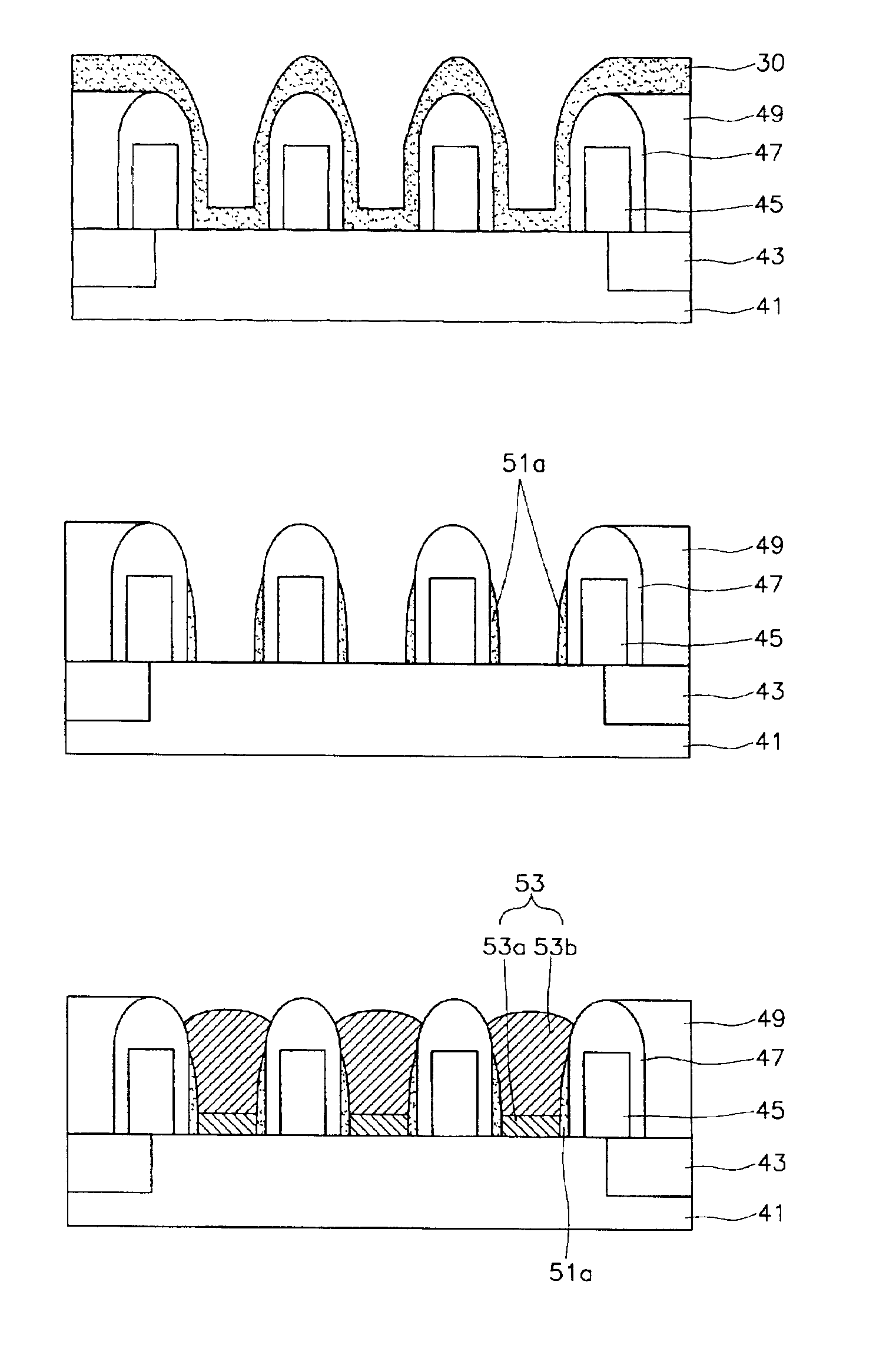 Method of manufacturing of contact plug in a contact hole on a silicon substrate