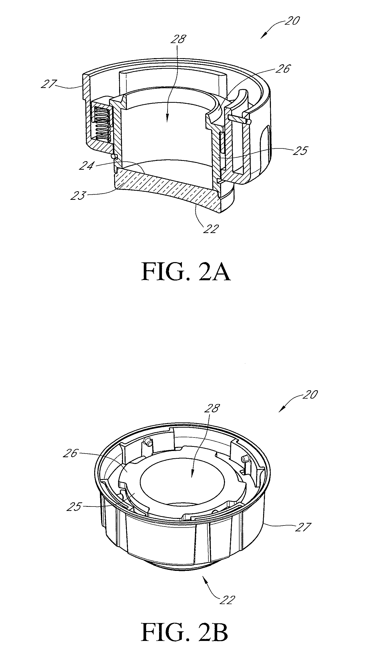 Apparatus and method for irradiating a surface with light