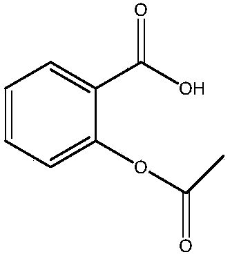 Acetylsalicylic acid-ethambutol heterocomplex as well as preparation method and application thereof