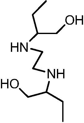 Acetylsalicylic acid-ethambutol heterocomplex as well as preparation method and application thereof