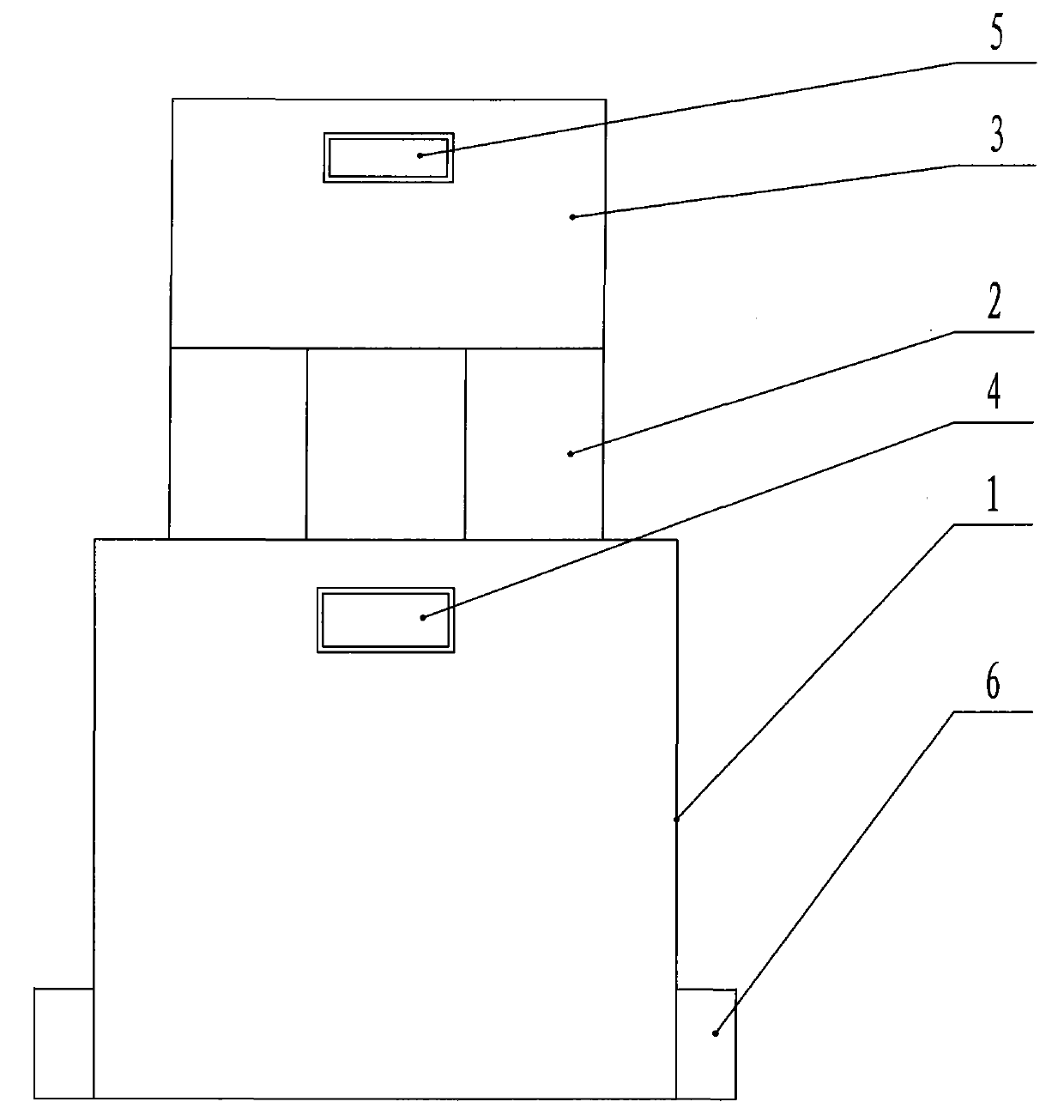 Dual-tower dust removal and desulphurization device