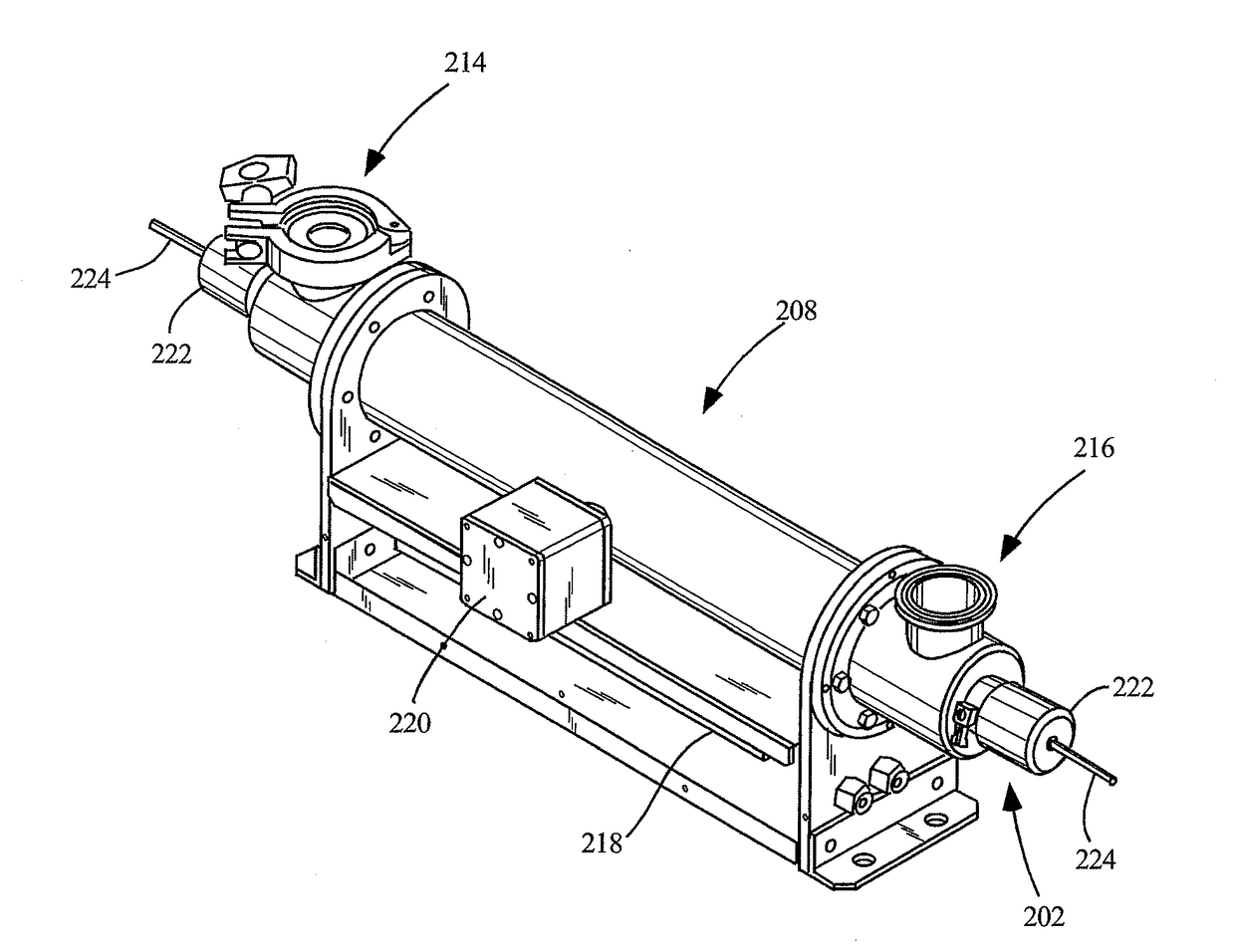 Ultraviolet light treatment chamber