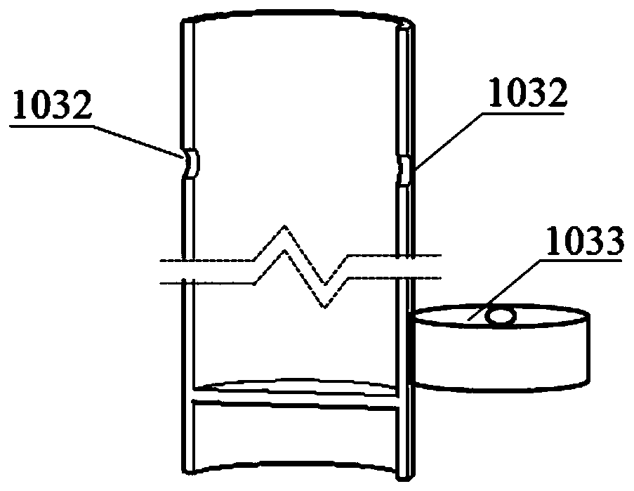 A tunnel section wind speed measurement device and measurement point position calculation method