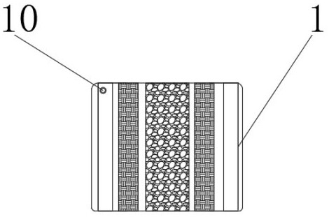 An inflatable convex camouflage cover