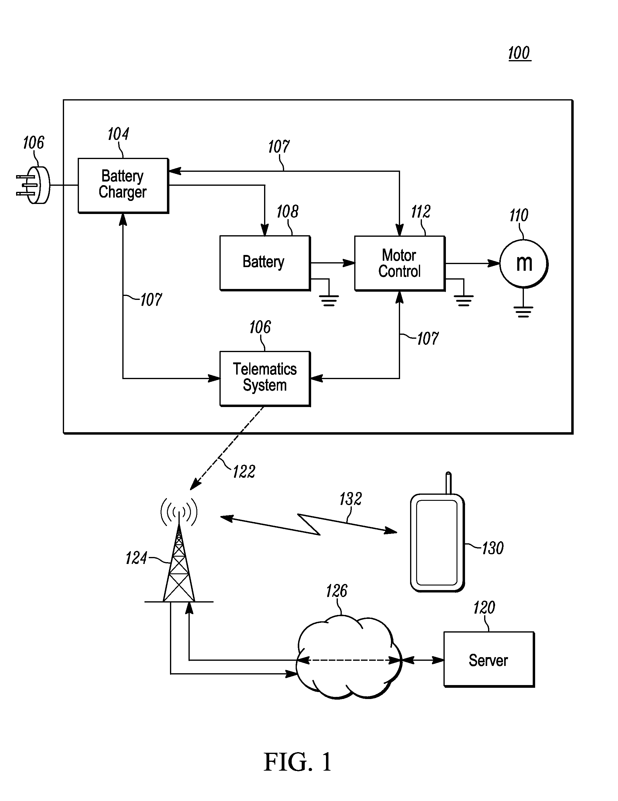 Charging notification and inquiry of an electric vehicle