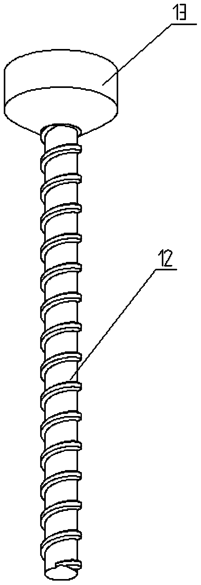 Method and hole reaming device for one-time pile forming of pile body and pile cap