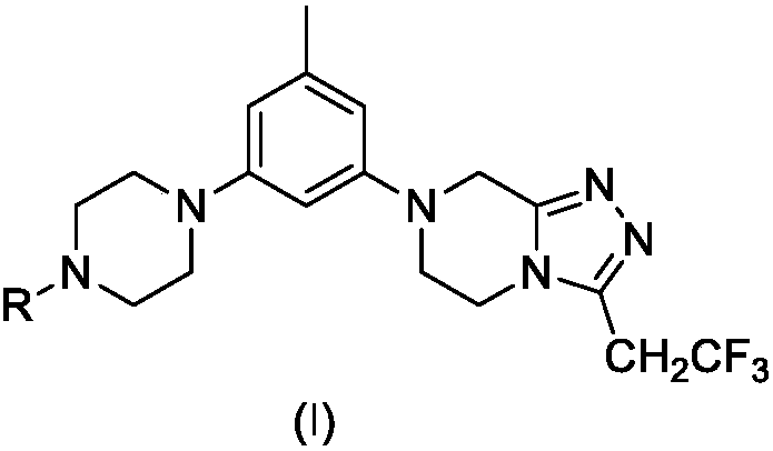 Compound containing piperazinyl and piperazinyl triazole structures, and preparation method and applications thereof