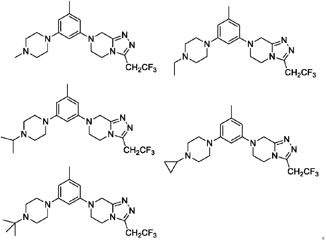 Compound containing piperazinyl and piperazinyl triazole structures, and preparation method and applications thereof