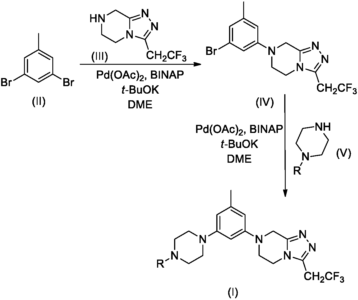 Compound containing piperazinyl and piperazinyl triazole structures, and preparation method and applications thereof