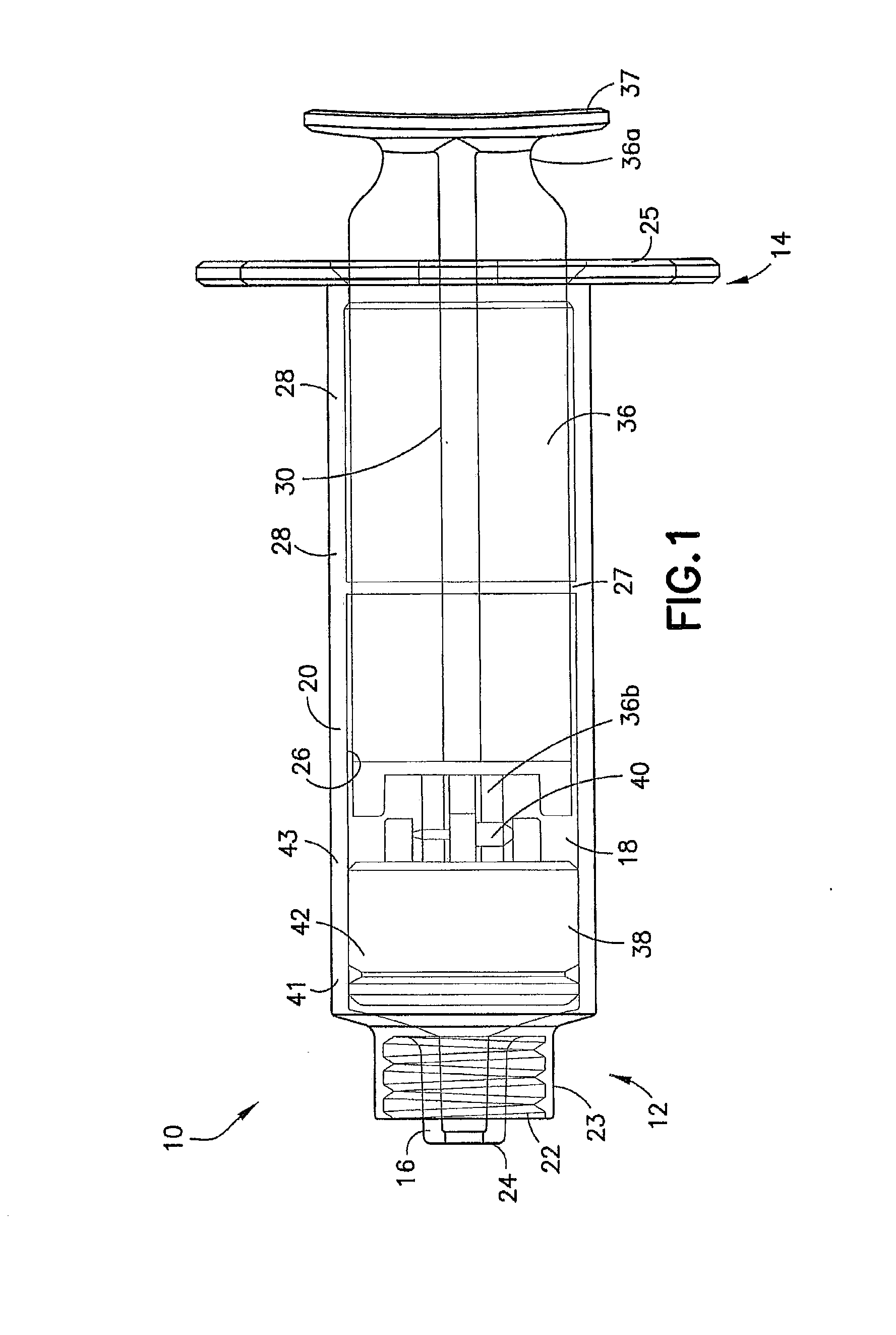 Syringe with Breakable Plunger for Arterial Blood Gas Sample Collection