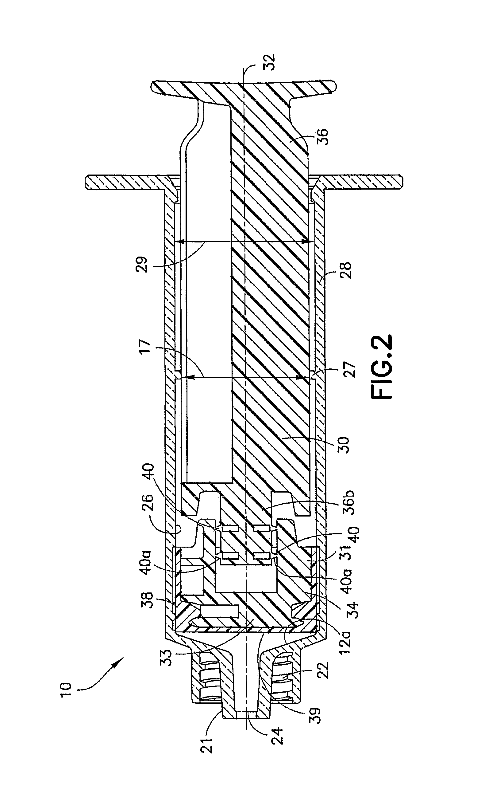 Syringe with Breakable Plunger for Arterial Blood Gas Sample Collection