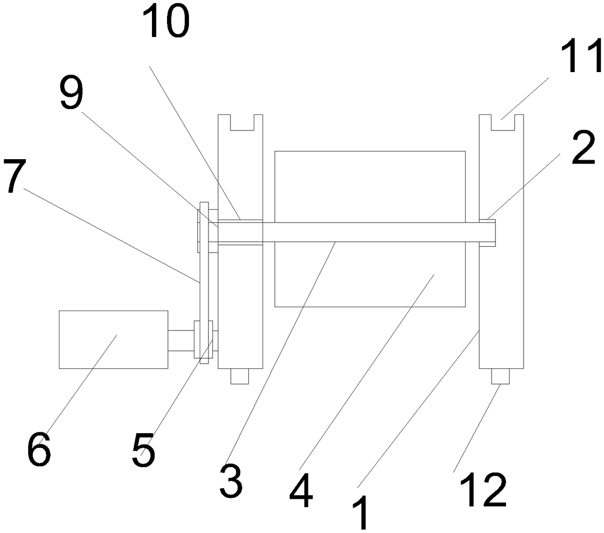 Paper cocooning frame device for silkworm rearing and cocooning